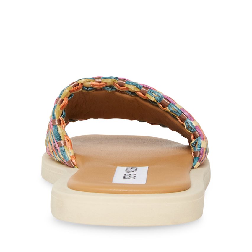 Sandalias de Diapositivas Steve Madden Leigh Mujer Multicolor | ES DXE682